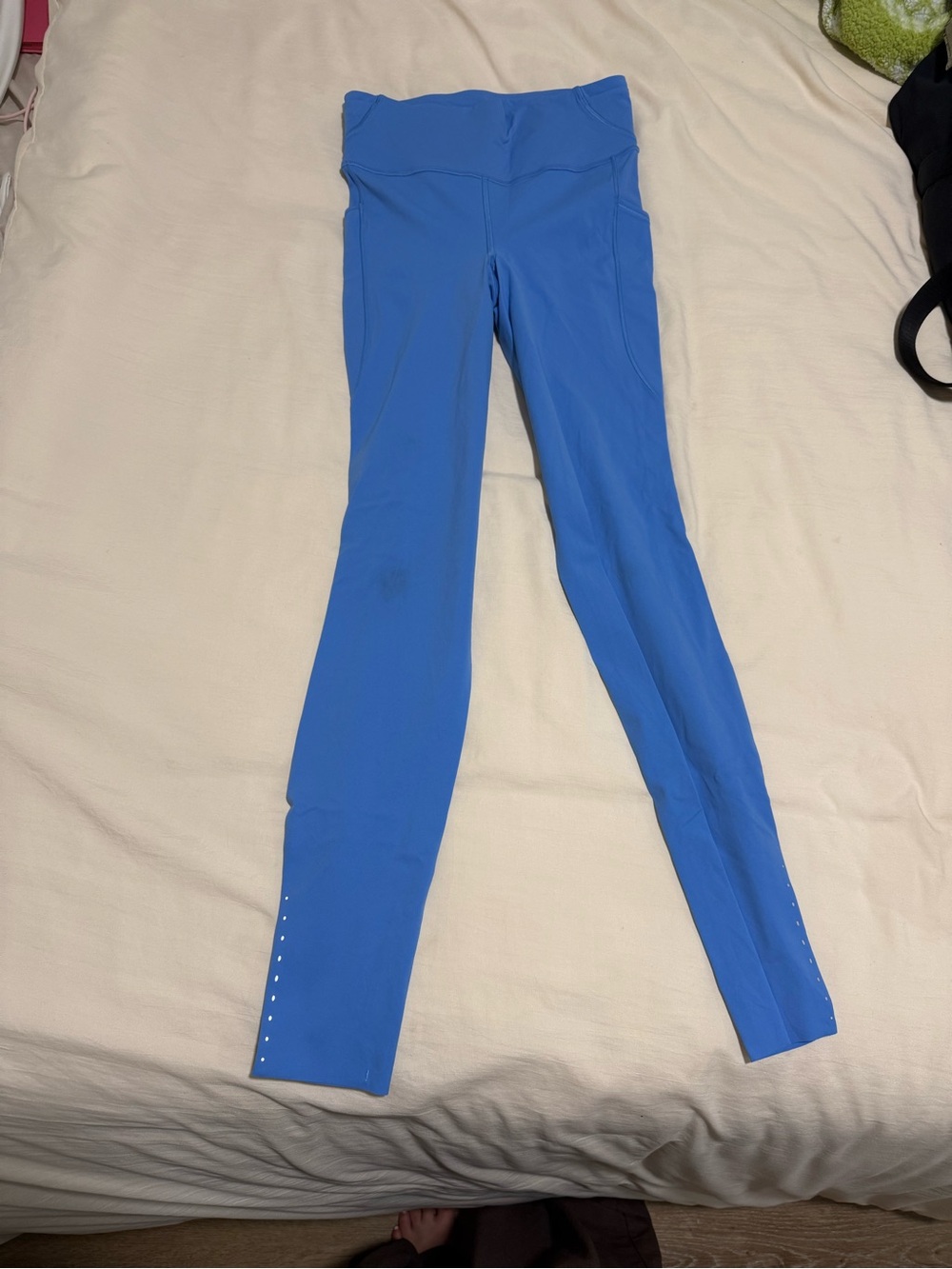 lululemon athletica Blue High-Rise Performance Leggings